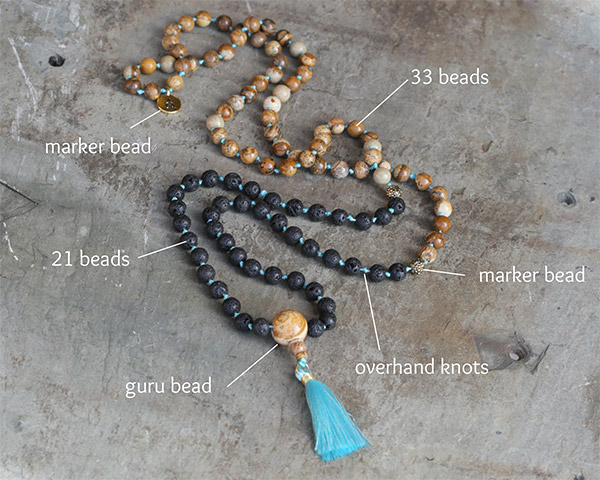 Jewelry Making Article - Mala Beads: How to Make Your Own Mala