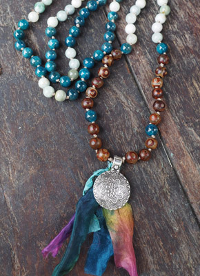 Mala Necklace - Lima Beads